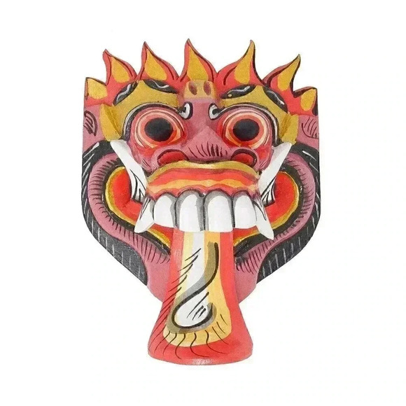 Pink Dragon Mask - Picture 1 of 2